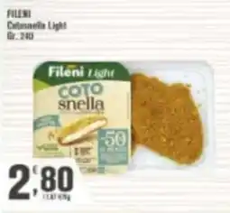 Conté Supermercati Fileni Light Coto snella offerta