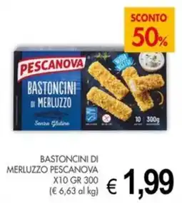 PrestoFresco Bastoncini di Merluzzo Pescanova offerta