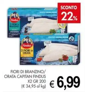 PrestoFresco Fiori di Branzino/Orata Capitan Findus offerta