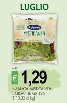 PrestoFresco Insalata Misticanza Il Gigante offerta