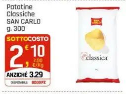 Supermercati Dok Patatine Classiche SAN CARLO offerta