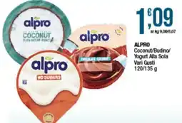 Sidis ALPRO Coconut/Budino/Yogurt Alla Soia offerta