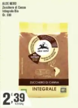 Conté Supermercati ALCE NERO Zucchero di Canna Integrale Bio offerta