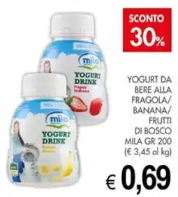 PrestoFresco YOGURT DRINK DI BOSCO MILA offerta