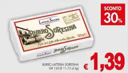 PrestoFresco Burro SoreSina offerta