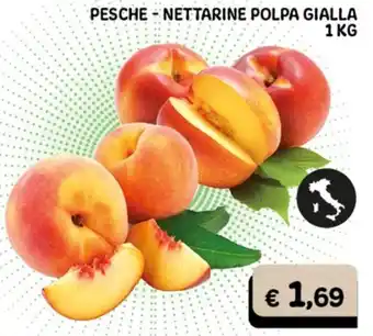 Gala Supermercati Pesche - nettarine polpa gialla offerta