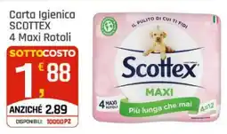 Supermercati Dok Carta Igienica SCOTTTEX offerta