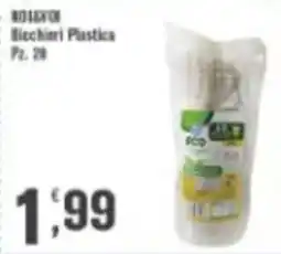 Conté Supermercati Bicchieri Plastica offerta