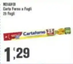 Conté Supermercati Carta Forno a Fogli offerta