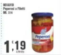 Conté Supermercati Peperoni a Filetti offerta