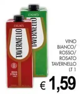PrestoFresco Vino Tavernello offerta