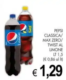 PrestoFresco Pepsi Classica/Max Zero/Twist al Limone offerta