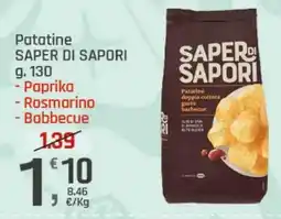 Supermercati Dok Patatine Saper Di Sapori offerta