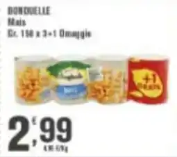 Conté Supermercati BONDOUELLE Mais offerta