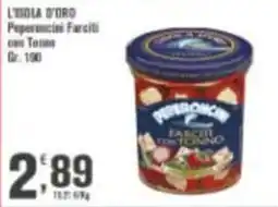 Conté Supermercati L'ISOLA D'ORO Peperoncini Farciti con Tonno offerta