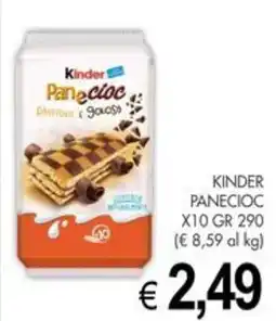 PrestoFresco Kinder Pane Cioc offerta