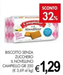 PrestoFresco Biscotto senza zucchero il novellino campiello offerta