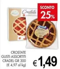 PrestoFresco Crostata Gusti Assortiti offerta
