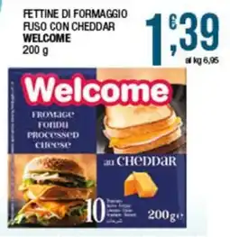 Sidis Fettine di formaggio fuso con cheddar Welcome offerta
