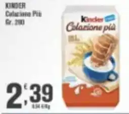Conté Supermercati Kinder Colazione più offerta