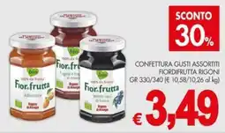 PrestoFresco Confettura gusti assortiti Fiordifrutta Rigoni offerta