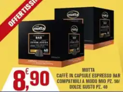 Conté Supermercati Motta Caffè in Capsule Espresso Bar offerta
