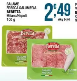 Sidis Salame fresca salumeria Beretta offerta