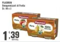 Conté Supermercati Plasmon Omogeneizzati di Frutta offerta