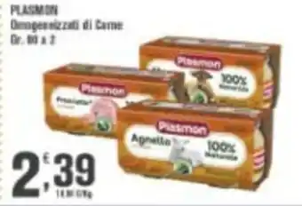 Conté Supermercati Plasmon Omogeneizzati di Carne offerta