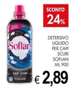 PrestoFresco Detersivo liquido per capi scuri Soflan offerta