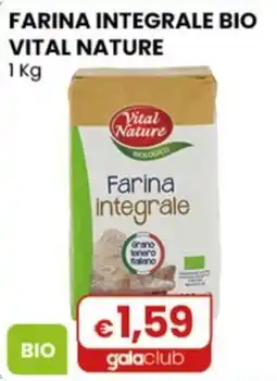 Gala Supermercati Farina integrale Bio Vital Nature offerta