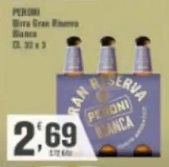 Conté Supermercati Peroni Birra Gran Riserva Bianca offerta