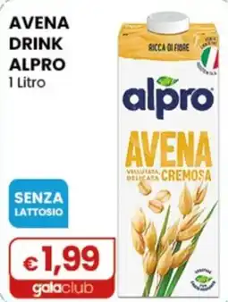 Gala Supermercati Avena Drink Alpro offerta