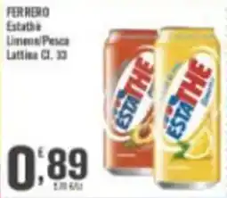 Conté Supermercati FERRERO Estathè offerta