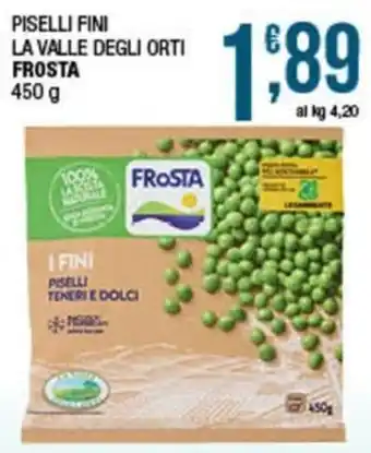 Sidis Piselli Fini La Valle Degli Orti FrostA offerta