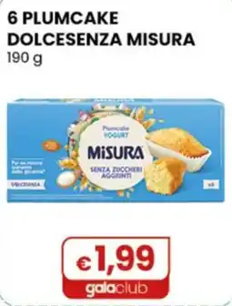 Gala Supermercati Plumcake YOGURT Misura offerta