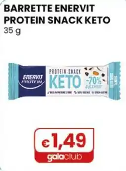 Gala Supermercati Barrette Enervit Protein Snack Keto offerta