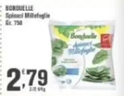 Conté Supermercati Bonduelle Spinaci Millofoglie offerta