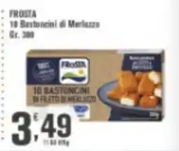 Conté Supermercati FROSTA 10 Bastoncini di Merluzzo offerta
