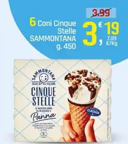 Supermercati Dok Coni Cinque Stelle Sammontana offerta