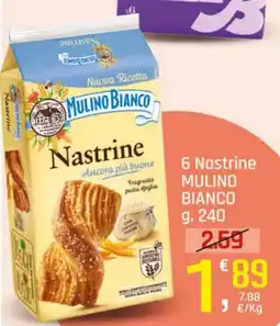 Supermercati Dok Nastrine MULINO BIANCO offerta