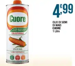 Sidis olio di mais Cuore offerta