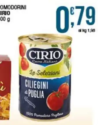 Sidis Ciliegini di Puglia Cirio offerta