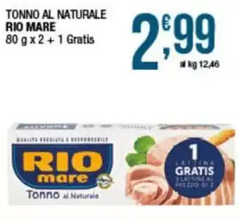 Sidis Tonno al Naturale RIO mare offerta