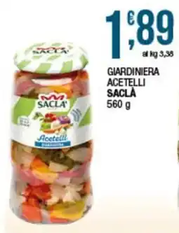 Sidis GIARDINIERA ACETELLI SACLÀ offerta