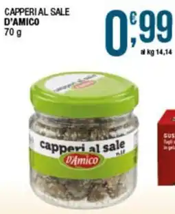 Sidis capperi al sale D'Amico offerta