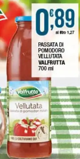 Sidis Passata di pomodoro vellutata Valfrutta offerta