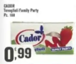 Conté Supermercati Cador Tovaglioli Family Party offerta