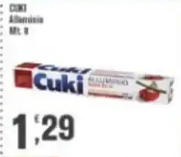 Conté Supermercati Cuki Alluminio offerta