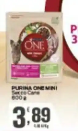 Conté Supermercati Purina One Mini Secco Cane offerta